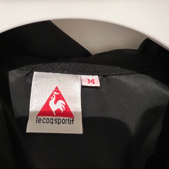 Le Coq Sportif zip up vest with hood - size M - Picture 3 of 3